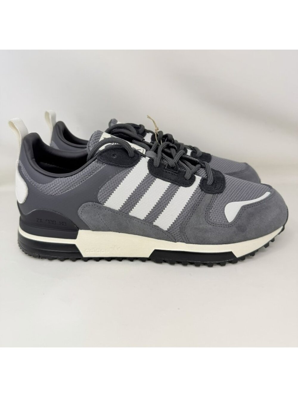Adidas ZX 700 HD Athletic Shoes Gray White Men's Size 9.5